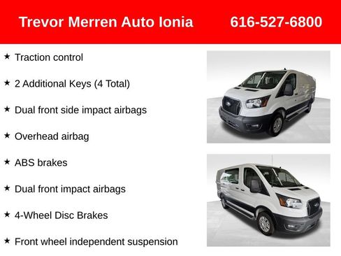 Used 2025 Ford Transit 250 Low Roof w/ Exterior Upgrade Package RWD image 26