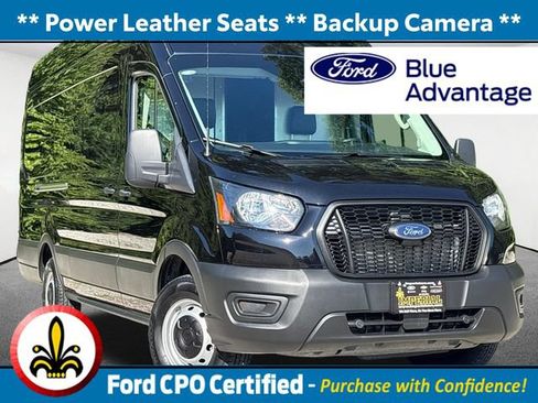 Certified 2023 Ford Transit 250 148 High Roof Extended w/ Load Area Protection Package RWD image 1