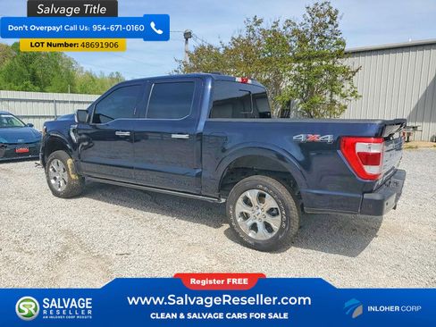 Used 2021 Ford F150 Platinum w/ Equipment Group 701A High AWD/4WD image 3