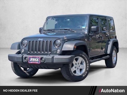 Used 2017 Jeep Wrangler Unlimited Sport w/ Quick Order Package 24S AWD/4WD image 1