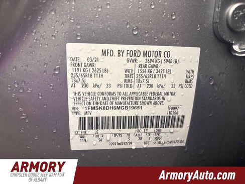 Used 2021 Ford Explorer XLT image 43