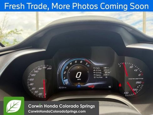 Used 2016 Chevrolet Corvette Stingray Coupe w/ Carbon Flash Badge Package RWD image 11