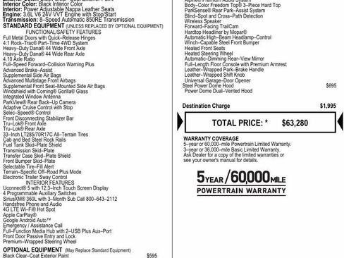 New 2026 Jeep Gladiator Rubicon AWD/4WD image 2