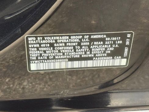 Used 2017 Volkswagen Passat 1.8T SEL Premium image 39