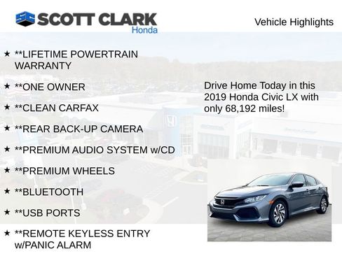 Used 2019 Honda Civic LX image 11