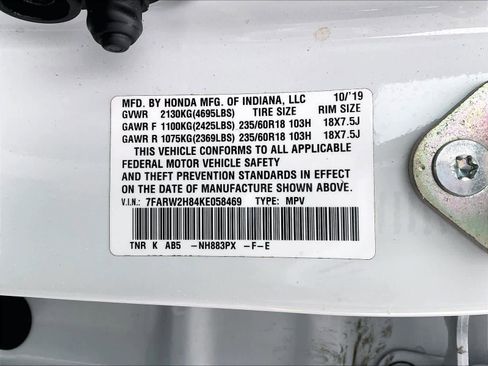 Used 2019 Honda CR-V EX-L image 36