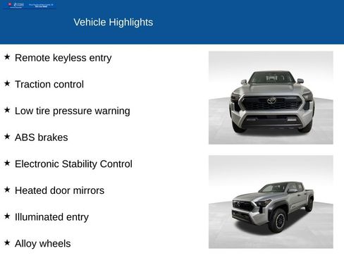 Used 2024 Toyota Tacoma TRD Off-Road w/ TRD Off Road Premium Package image 2