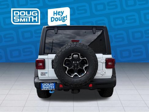 Used 2023 Jeep Wrangler Unlimited Rubicon 4xe w/ Steel Bumper Group AWD/4WD image 4