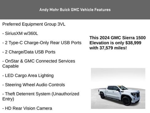 Used 2024 GMC Sierra 1500 Elevation image 12