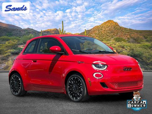 Used 2024 FIAT 500 e (RED) FWD image 1