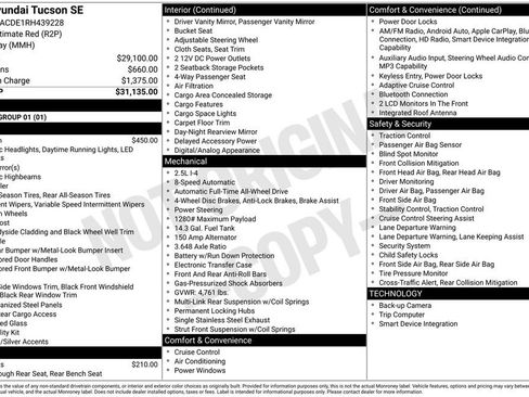 Certified 2024 Hyundai Tucson SE image 6