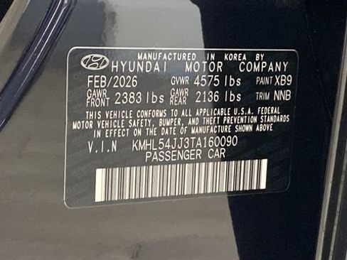 New 2026 Hyundai Sonata Limited FWD image 29
