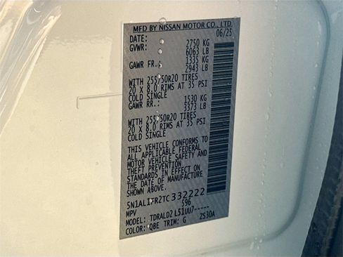 Used 2026 INFINITI QX60 Luxe w/ Cargo Package image 36