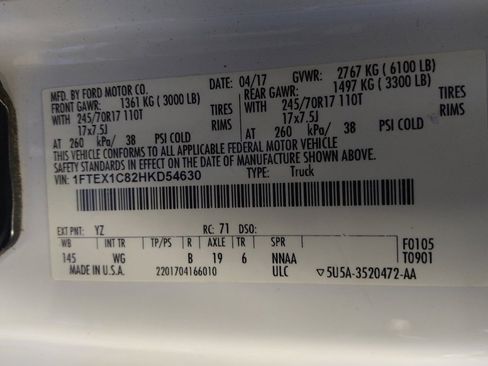 Used 2017 Ford F150 XL w/ Equipment Group 101A Mid RWD image 33