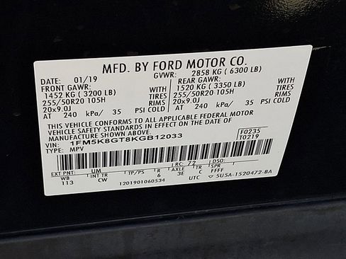 Used 2019 Ford Explorer Sport AWD/4WD image 30