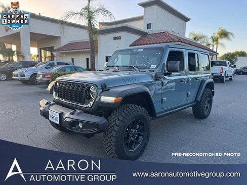 Used 2025 Jeep Wrangler Unlimited Sport S 4xe AWD/4WD image 1