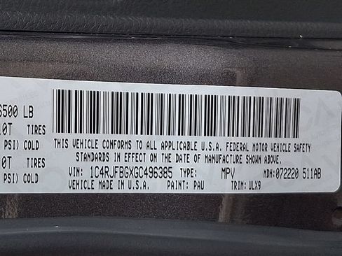 Used 2016 Jeep Grand Cherokee Limited AWD/4WD image 28