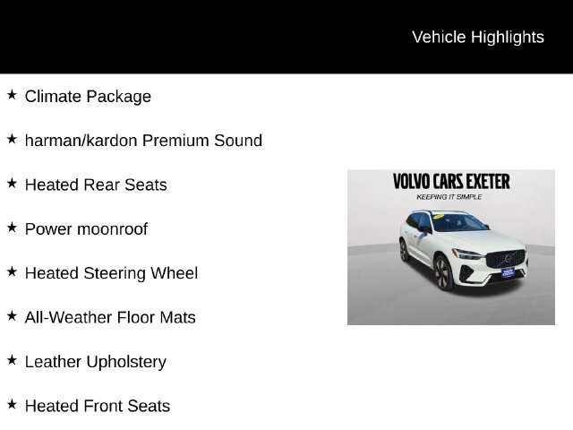 Certified 2025 Volvo XC60 T8 Plus w/ Protection Package Premier AWD/4WD image 5