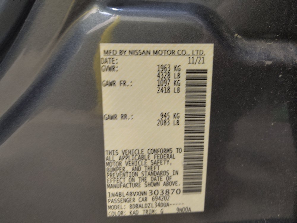 Used 2022 Nissan Altima 2.5 S FWD image 33