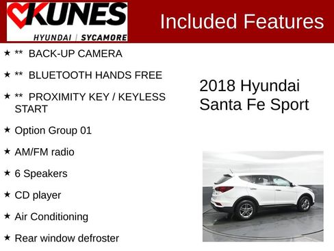 Used 2018 Hyundai Santa Fe Sport AWD/4WD image 2