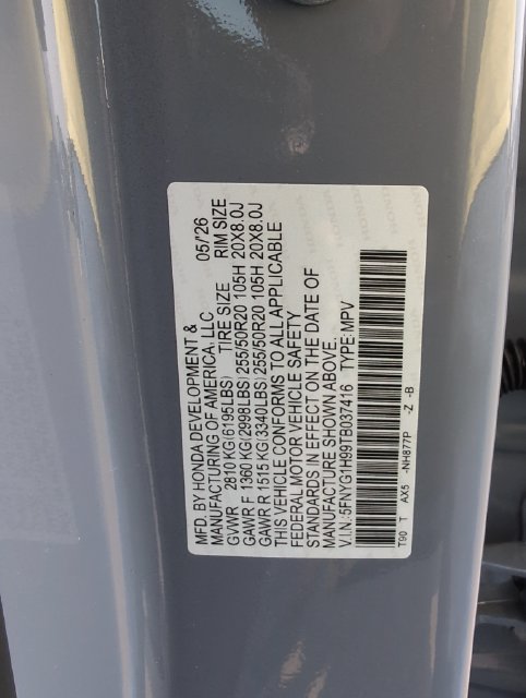 Used 2026 Honda Pilot Black Edition image 19