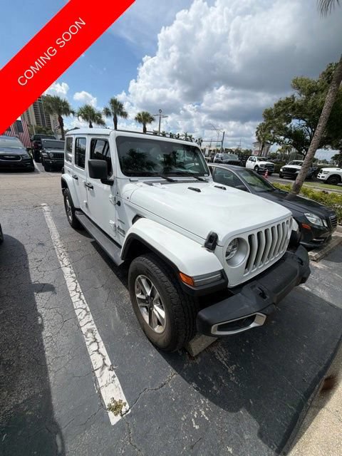 Certified 2021 Jeep Wrangler Unlimited Sahara AWD/4WD image 1