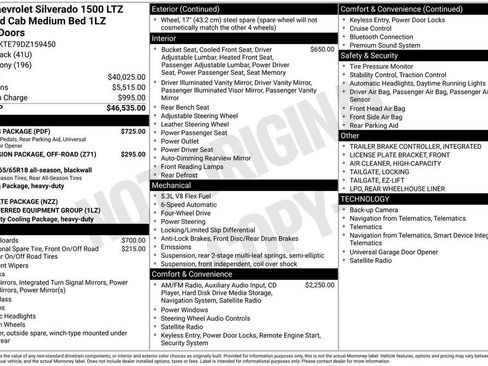 Used 2013 Chevrolet Silverado 1500 LTZ w/ LTZ Plus Package AWD/4WD image 38