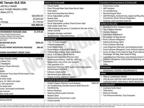 Used 2020 GMC Terrain SLE w/ Driver Convenience Package image 5