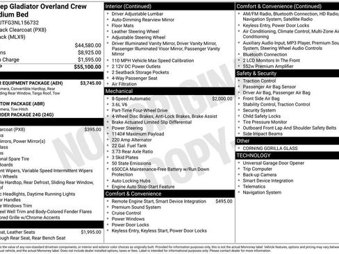 Used 2022 Jeep Gladiator Overland w/ Popular Equipment Package image 13