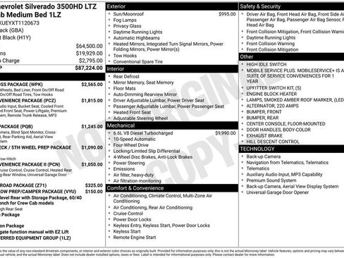 Used 2026 Chevrolet Silverado 3500 LTZ w/ Trail Boss Package image 2