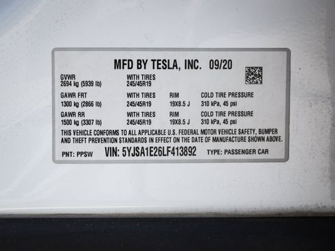 Used 2020 Tesla Model S Long Range Plus AWD/4WD image 35