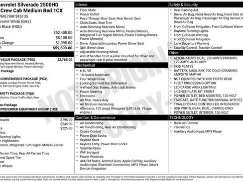 Used 2024 Chevrolet Silverado 2500 Custom w/ Custom Value Package image 13