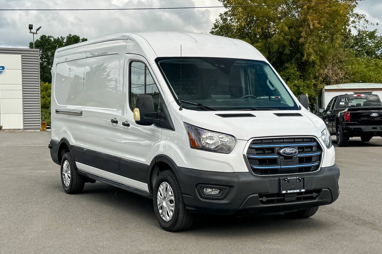 Used 2022 Ford E-Transit Medium Roof w/ Parcel Delivery Package RWD image 1