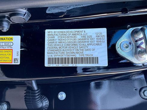 New 2026 Honda Ridgeline TrailSport+ image 21