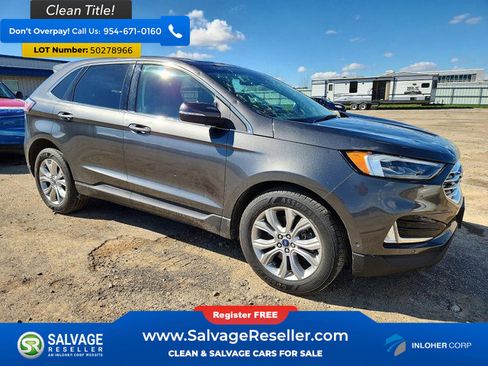 Used 2019 Ford Edge Titanium w/ Equipment Group 301A AWD/4WD image 5