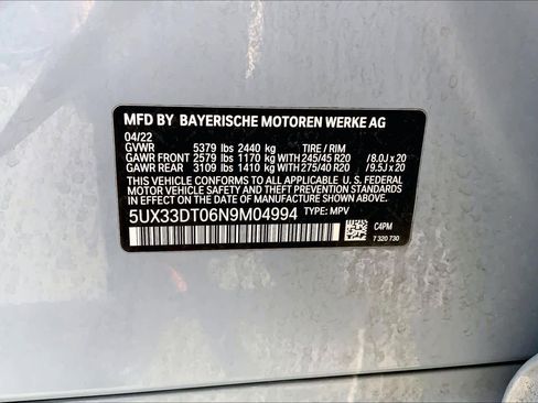 Used 2022 BMW X4 xDrive30i w/ M Sport Package 2 image 35