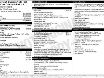 New 2026 Chevrolet Silverado 1500 High Country w/ Technology Package