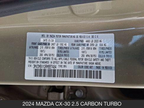Certified 2024 MAZDA CX-30 Carbon image 28