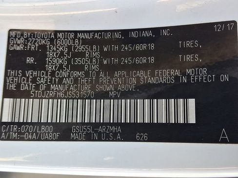 Used 2018 Toyota Highlander XLE AWD/4WD image 28