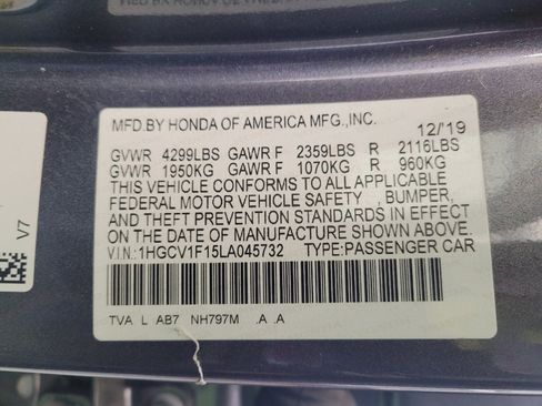 Used 2020 Honda Accord LX image 33