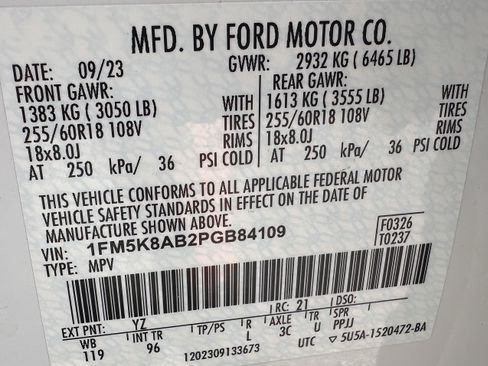 Used 2023 Ford Explorer 4WD Police Interceptor w/ Ultimate Wiring Package image 28