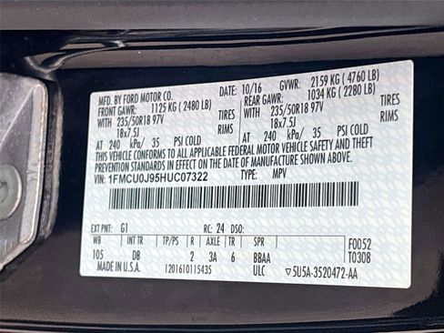 Used 2017 Ford Escape Titanium image 38