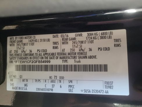 Used 2016 Ford F150 XLT RWD image 33