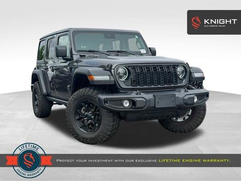 Used 2025 Jeep Wrangler Unlimited Sport S 4xe AWD/4WD image 1