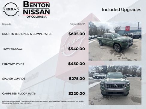 New 2026 Nissan Frontier SV w/ Tow Package AWD/4WD image 7