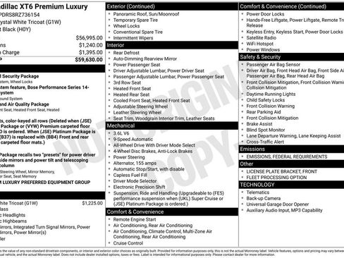 Used 2024 Cadillac XT6 Premium Luxury image 36