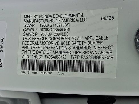 Used 2025 Honda Accord SE image 27