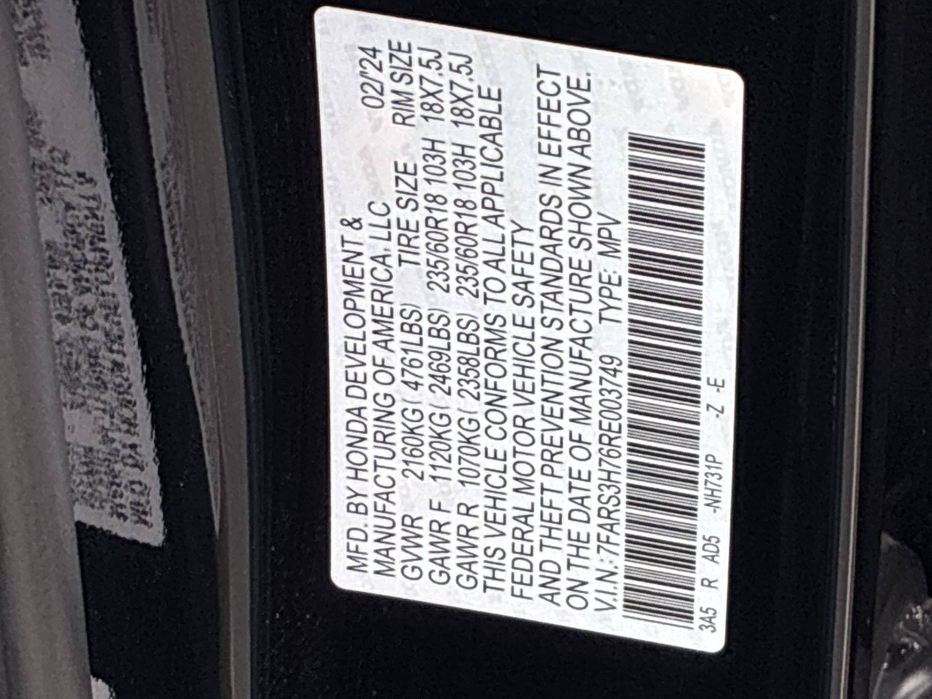 Certified 2024 Honda CR-V EX-L image 39