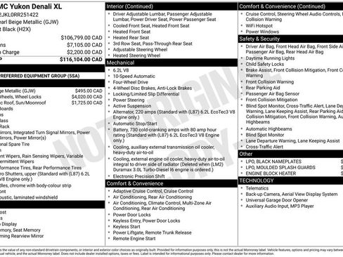 Used 2024 GMC Yukon XL Denali AWD/4WD image 5