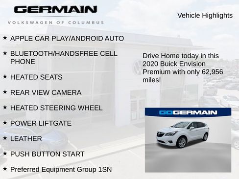 Used 2020 Buick Envision Premium AWD/4WD image 6